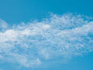 blue sky with clouds