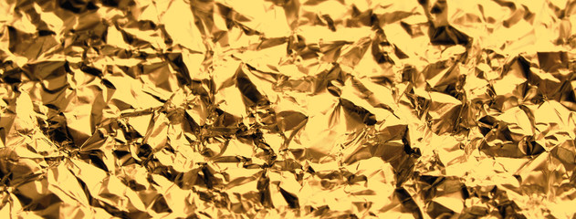 Golden foil festive texture
