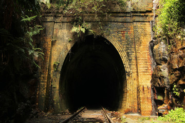 Disused Helensburgh Rail Tunnel Australia