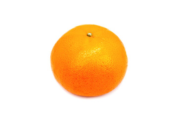 Fresh orange skin, beautiful, white background