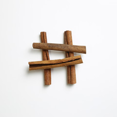 Hashtag viral web network marketing. Digital media concept