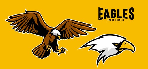 eagles logo sport for symbol