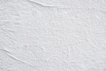 Blank white crumpled creased torn paper poster texture surface background