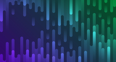 absract modern vertical line rounded design background purple, bule and green color