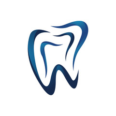 popular 3d dentist stomatology medical dental clinic logo design vector template