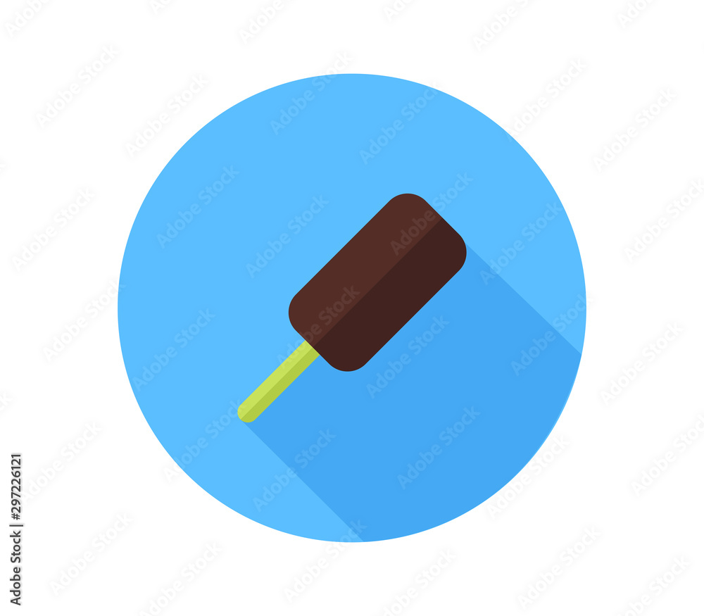 Wall mural ice cream icon