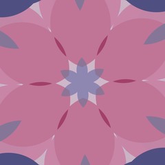 Colorful abstract kaleidoscope pattern background. 
