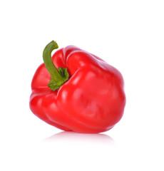 Sweet pepper isolated on white background