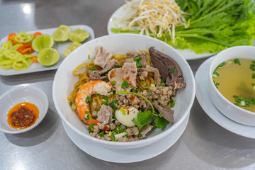 Hu Tiu Nam Vang - Vietnamese famous rice noodles