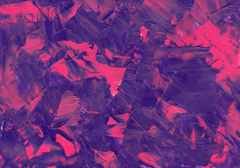 Acrylic abstract violet and pink background