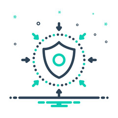 mix icon for defense 