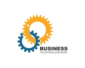 Gear Logo Template vector icon illustration