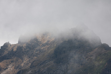 Andes mountains near Quito, Ecuador