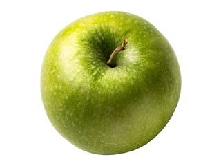Isolated fresh apple on a white background