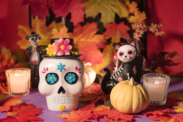 Catrina skull - Day of the dead celebration