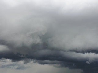 Fototapeta na wymiar Gray rain clouds. Weather concept