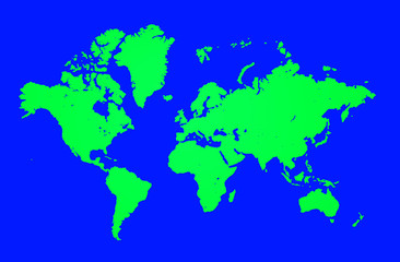 Fototapeta na wymiar green map background