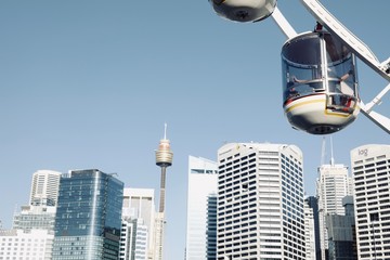 Sydney through Darling Harbour