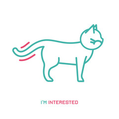 Cat Behavior Icon