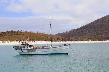 Boat at the beach