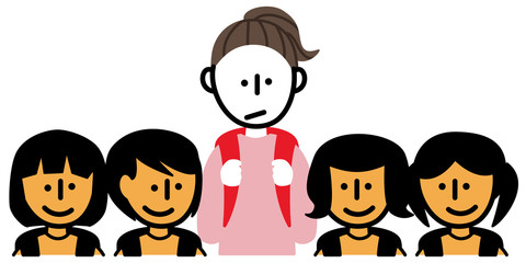 背の高い女の子の悩み