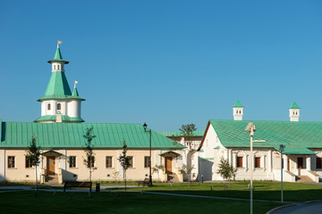 Corps of fraternal cells of the Resurrection Cathedral of the New Jerusalem Monastery in Istra,...