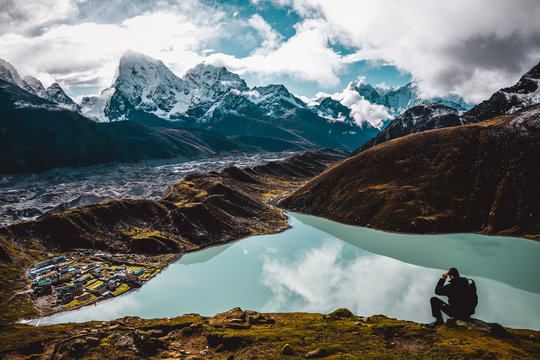 Gokyo Lake View from Gokyo Ri