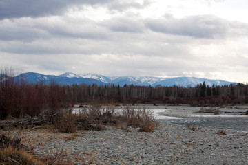 Fototapeta premium Foothills. Altai