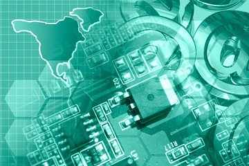 Device, mail signs and map