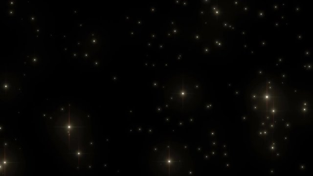 stars background flickering particles light