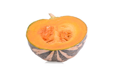 pumpkin japanese isolated on white background.