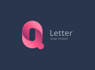 Letter Q logo icon design template elements