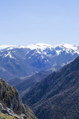 mountains in the alps