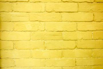 Bright color wall of decorative brick for backgrounds, design, with copy space for text