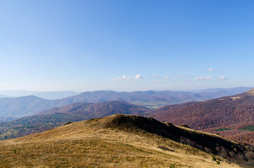 Z rozypańca na ukraińską stronę bieszczady