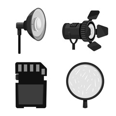 Vector design of professional and accessories symbol. Collection of professional and work vector icon for stock.