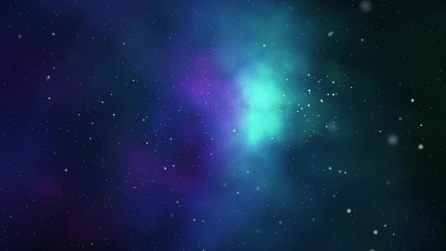 Abstract background flying pass through the milky way galaxy with stars and space dust in the universe dark and grain processed