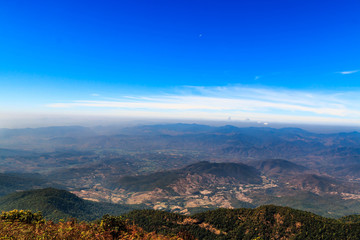 Naklejka premium beautiful mountain landscape
