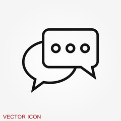Naklejka premium Communication vector icons