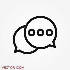 Communication vector icons