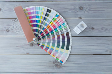 sample colors catalogue pantone or colour swatches book