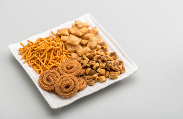  Diwali Snacks or Diwali sweets, like chakli, sev, bhujiya, shakar pare or favourite indian diwali recipe