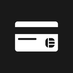 Credit Card icon vector, in trendy flat style