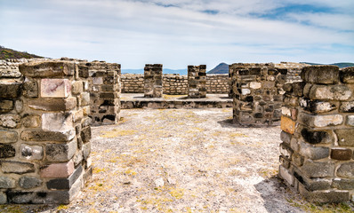 Xochicalco archaeological site in Mexico