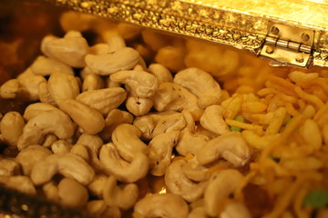 Kaju cashew in a box