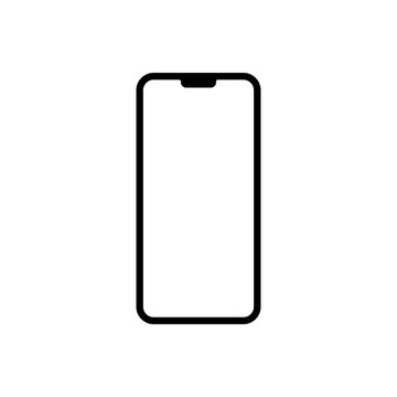 Phone Icon Vector Fat Design