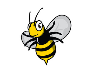 Cute and Attractive Flying Bee 
