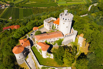 Castle Branik (Rihemberk). Nova Gorica. Slovenia