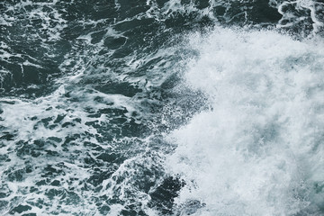 Obraz na płótnie Canvas sea or ocean water foam