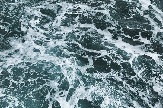 sea or ocean water abstract forms